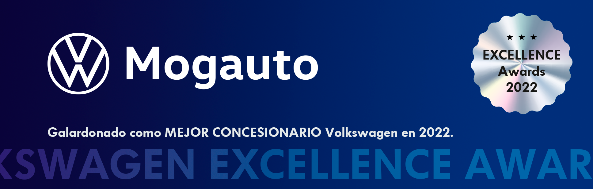 Volkswagen Mogauto, premiado como mejor concesionario Volkswagen en España en 2022